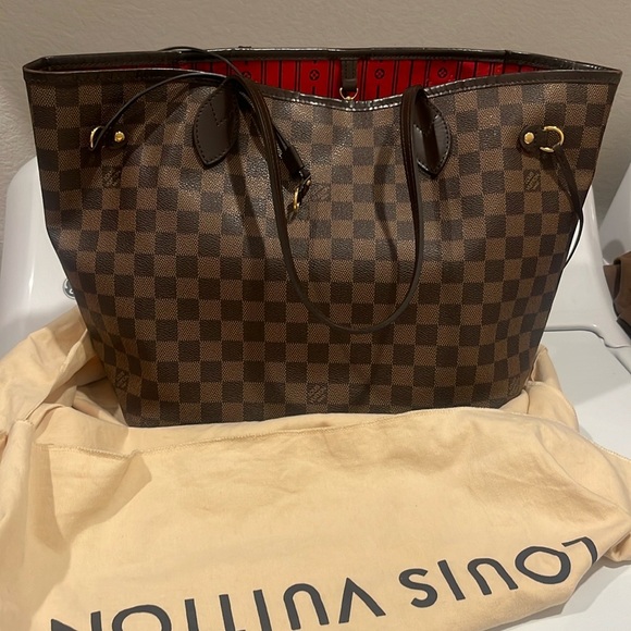 LV Neverfull MM damier - Picture 14 of 16